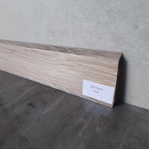 Плiнтус пластиковий Grun Holz Дуб хаскі GH014 70мм